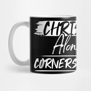 Christ Alone Cornertsone Mug